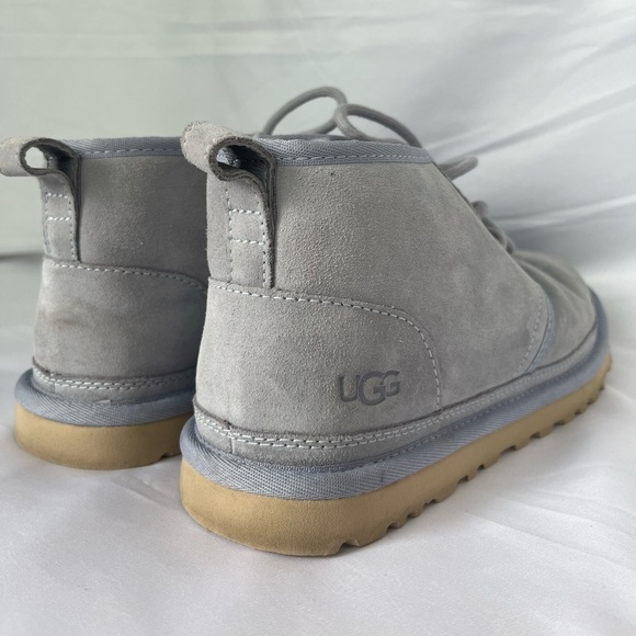 Grey UGG lace up ankle boots - Picture 5 of 8